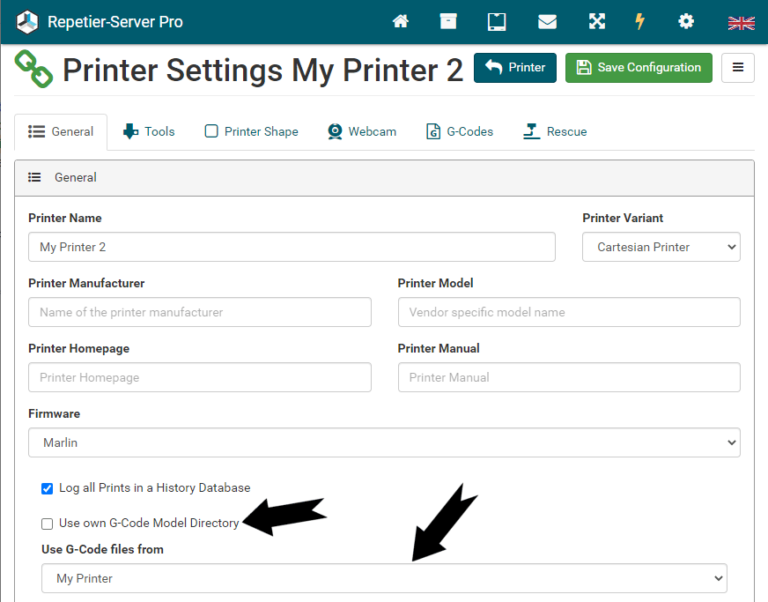 Tips for multiple printers / printer farms RepetierServer